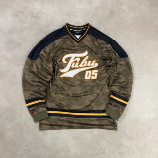 FUBU 05 CAMO LONGSLEEVE JERSEY