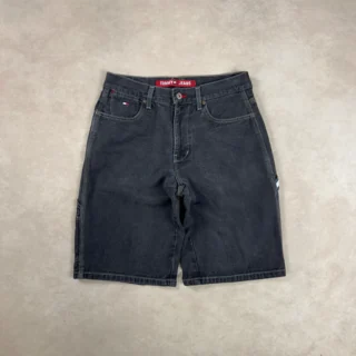 TOMMY JEANS BLACK SHORTS