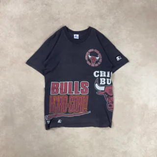STARTER CHICAGO BULLS HARDCORE GREY T-SHIRT