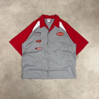 HASE AUTHENTICS TORONTO STEMME RED GREY RACER SHIRT