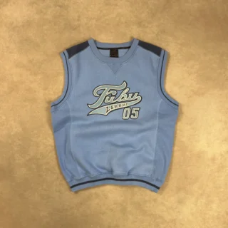 FUBU LEAGUE 05 LIGHT BLUE TANK TOP