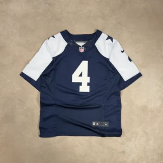 NFL NAVY PRESSCOTT JERSEY