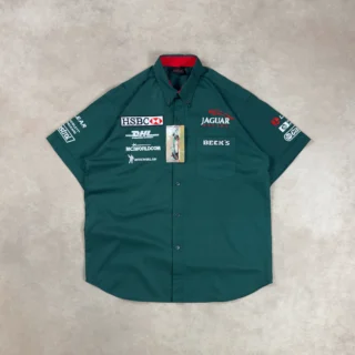 ULTRARARE JAGUAR RACING GREEN RACER SHIRT