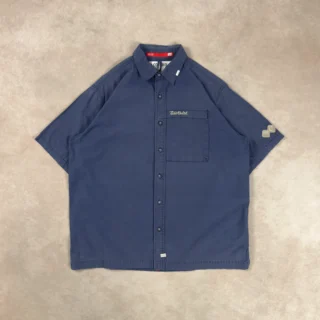 ECKO UNTLD NAVY EMBROIDERY SKATE SHIRT