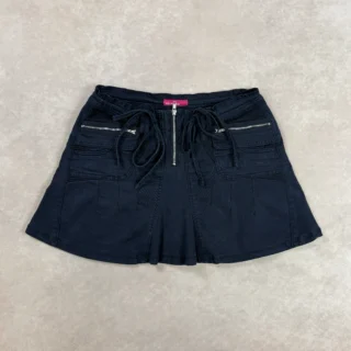 ROCAWEAR BLACK SHORT SKIRT