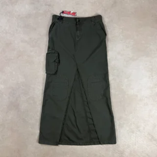KILLAH BABE OLIVE LONG SKIRT