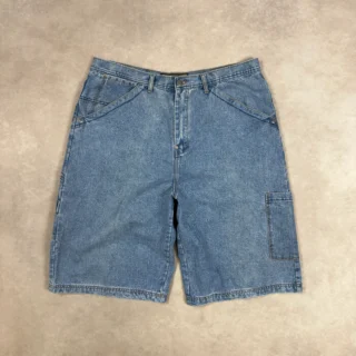 BROOKLYN XPRESS LIGHT BLUE BAGGY JORTS