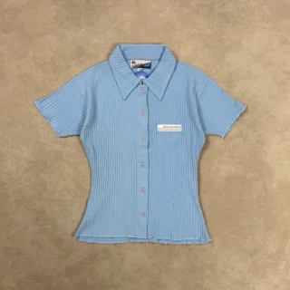 HOMEBOY LIGHT BLUE WOMAN TOP