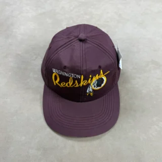 TEAM NFL REDSKINS 6 PANEL BORDEAUX CAP