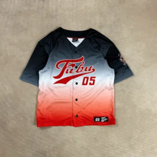 FUBU 05 RED MIX BLACK JERSEY