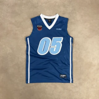 OFFICIAL XXL FUBU 05 LIGHT BLUE TANK TOP