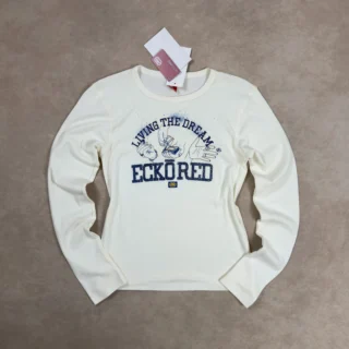 ECKO RED CREAM WOMEN LONGSLEEVE