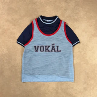 VOKAL BY NELLY LIGHT BLUE TANK TOP JERSEY