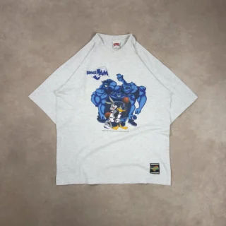 NUTMEG MILLS SPACE JAM GREY T-SHIRT