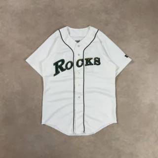 WILSON ROCKS WHITE GREEN JERSEY