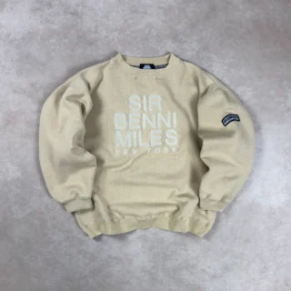 SIRE BENNI MILES NEW YORK CREAM CREWNECK