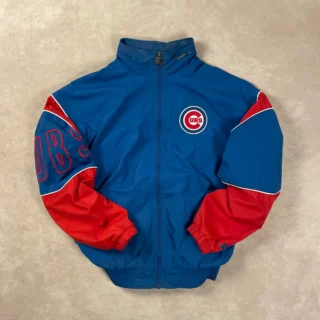 STARTER CUBS ROYAL NYLON JACKET