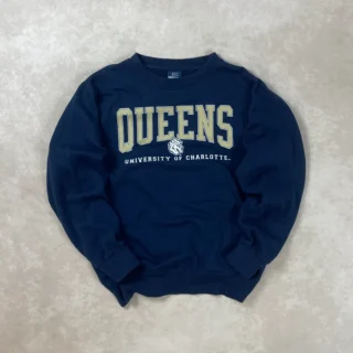 QUEENS UNIVERSITY NAVY CREWNECK