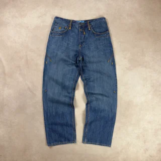 ROCAWEAR NAVY BAGGY DENIM