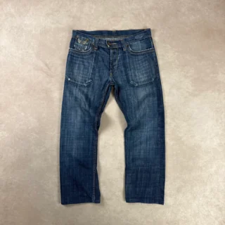 BACK WINGS DARK BLUE DENIM