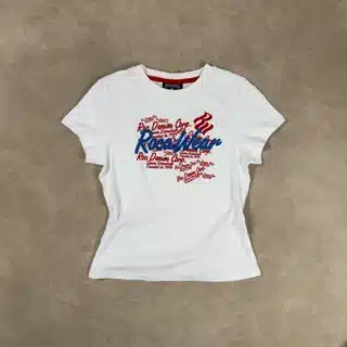 ROCAWEAR MULTIPLE LOGOS BABY TEE