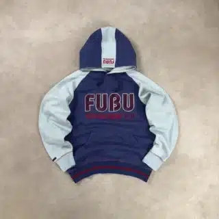 FUBU EMBROIDERED LOGO HOODIE