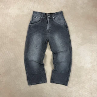 KOMAN JEANS GREY BAGGY DENIM