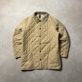 BARBOUR CORDUROY COLLAR SAND TRENCH