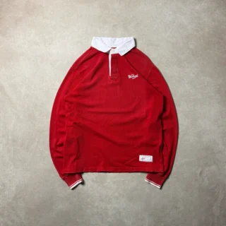 WOOLRICH RED POLO VINTAGE