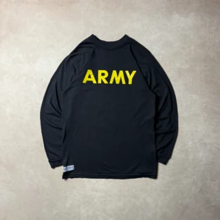 ARMY VINTAGE BLACK LONGSLEEVE