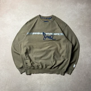TRIPLE 5 SOUL OLIVE CREWNECK