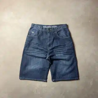 PHAT FARM 'BACK LOGO' DENIM JORTS