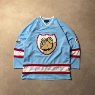 EXCO ATHLETIC 'BULLDOG' BABY BLUE LONGSLEEVE JERSEY